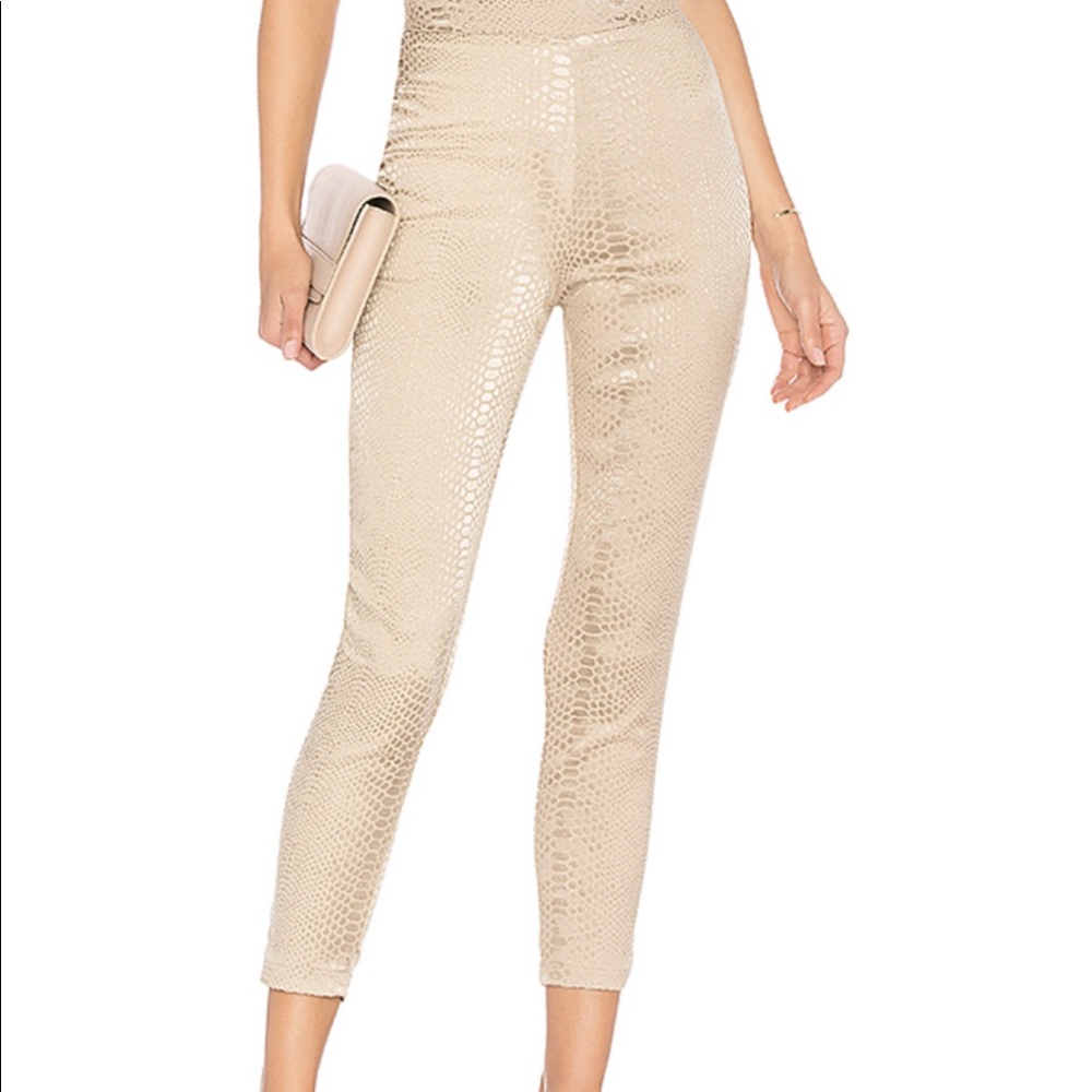 Snakeskin pants